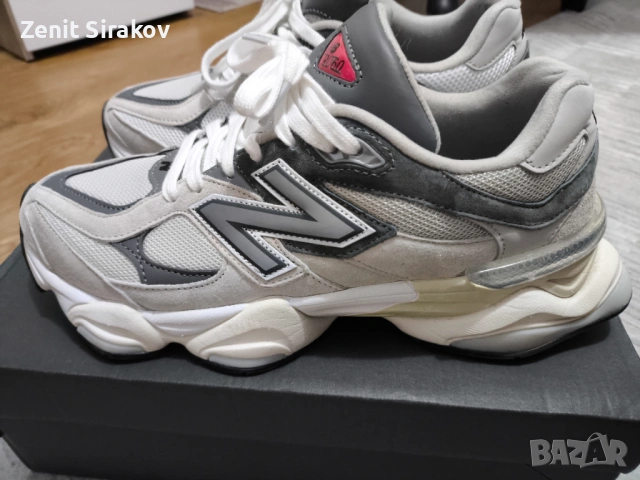 New Balance 9060 сиви ежедневни маратонки като нови, размер 42
