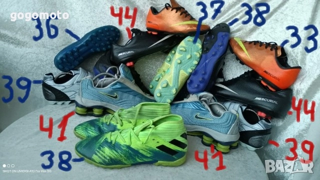Бутонки, футболни обувки, калеври, стоножки от номер 19 до 39, снимка 5 - Детски маратонки - 49982134