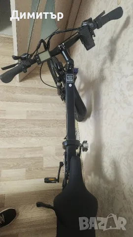 Електрически велосипед JINGHMA R3, Сгъваем, 800 W, 26", 12.8 Ah, 21 скорости, 45km/h, Черен, снимка 2 - Велосипеди - 56192768