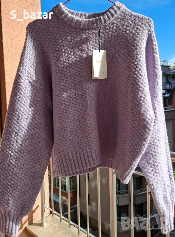 нов сет от пуловер и вълнена пола, снимка 2 - Комплекти - 53269410