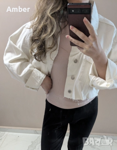 Сет нов връхни дрехи с етикет H&M +  подарък блуза Reserved, снимка 5 - Палта, манта - 43570037