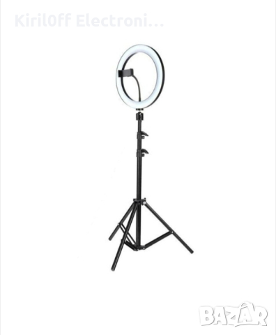 Кръгла лампа Sdx Market 46 см с Дистанционно управление , снимка 1 - Други - 44652720