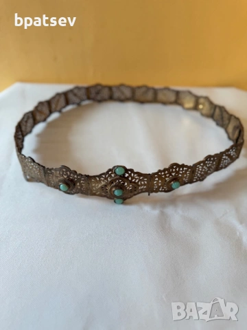 стар възрожденски колан,Сачан,Позлата