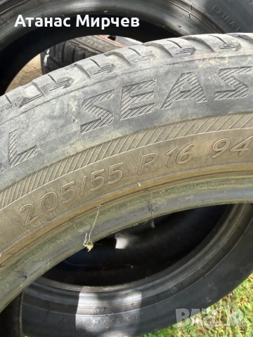 Всесезонни гуми 205/55 16 2бр, снимка 4 - Гуми и джанти - 54327316