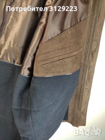 McGregor leather coat 56, снимка 8 - Палта - 38103984