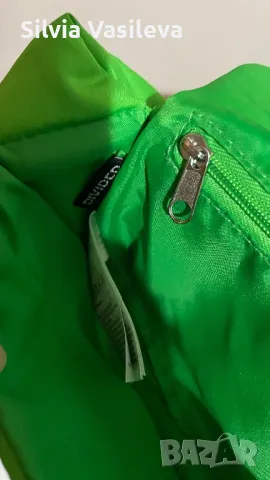 Зелена дамска чанта H&M, снимка 7 - Чанти - 43107291