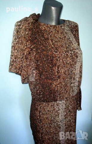 Елегантна рокля с прилеп ръкави "H&M" / голям размер , снимка 4 - Рокли - 29589723