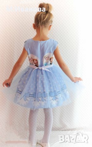 Рокля Елза и Ана от 1 до 10 години, снимка 2 - Детски рокли и поли - 31794183