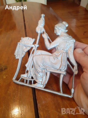 Стара алуминиева отливка #3, снимка 2 - Други ценни предмети - 31448117