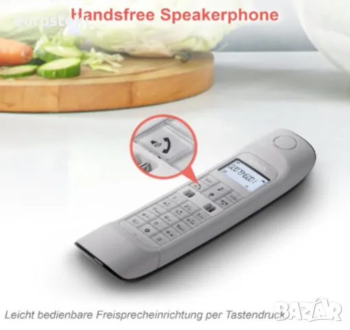 Безжичен телефон VTech LS1350 с ретро дизайн, DECT, телефонен секретар, блокиране на повикване, снимка 8 - Стационарни телефони и факсове - 56184998