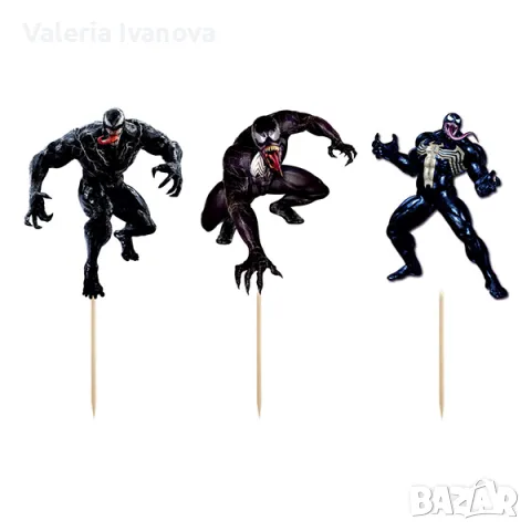 Комплект топери Венъм Avengers, 6 броя Код: 10146, снимка 1