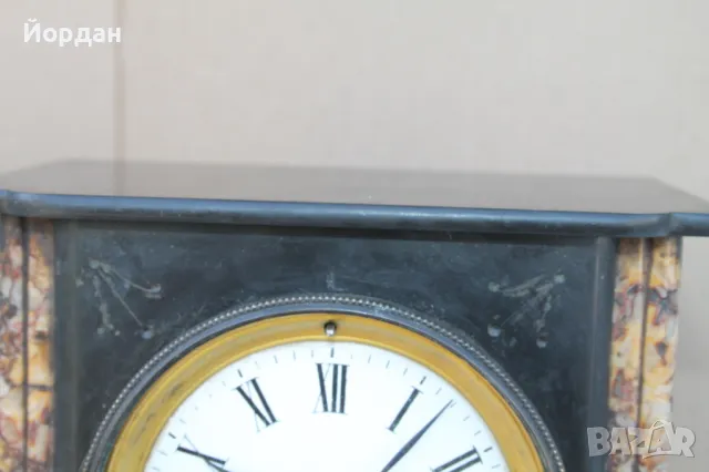 Настолен Френски часовник , снимка 5 - Антикварни и старинни предмети - 49961343