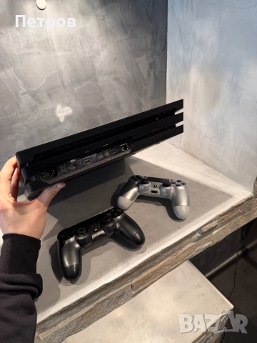 КАТО НОВ Ps4 Pro 1TB + 2 джойстика + Plants vs Zombies, снимка 5 - PlayStation конзоли - 52910857