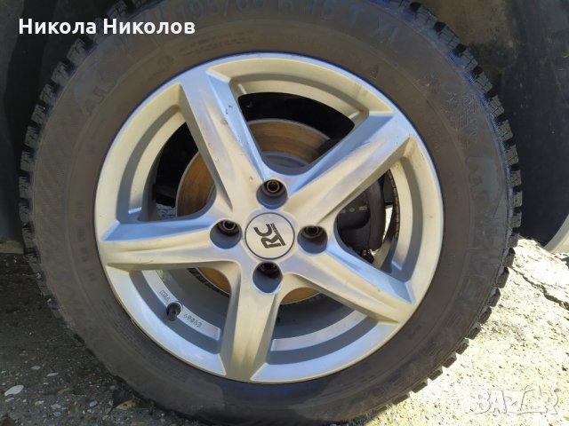 Ситроен С3 Пикасо комплект лети джанти 15 Citroen C3 Picasso в Гуми и ...