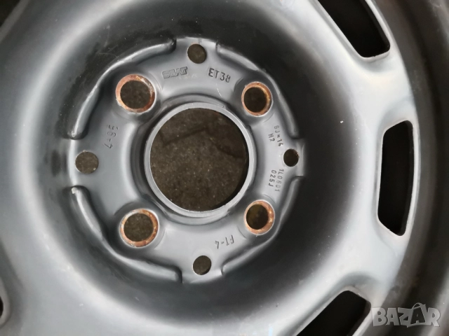 Един брой джанта 14 инча от Сеат 4х100, снимка 3 - Гуми и джанти - 51611037