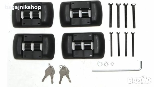 Напречни греди за коли с фабрични резби на покрива, 120см, с ключ, снимка 4 - Аксесоари и консумативи - 44448417