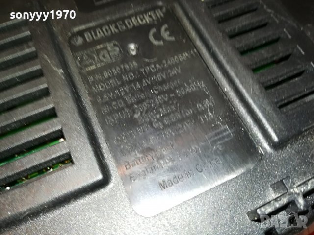 ⭐️BLACK & DECKER BATTERY CHARGER 0210221713, снимка 16 - Винтоверти - 38193051