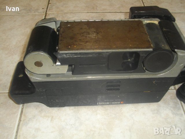 950 Вата-Голям Лентов Шлайф-Старо Качество-Оригинален-Black Decker BD85-W.Germany-Скорост 435м/мин, снимка 16 - Други инструменти - 42101819