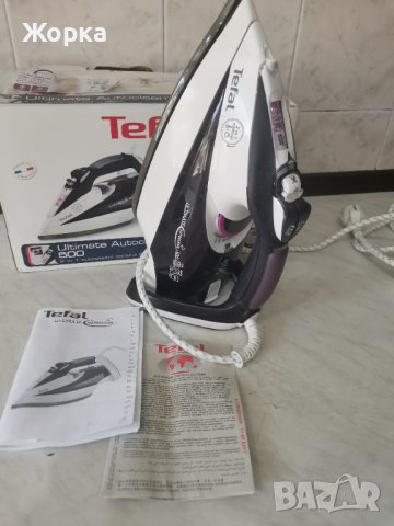 Ютия TEFAL FV9550 Ultimate 500 Autoclean tabanil 2600"watt , снимка 2 - Ютии - 36848889