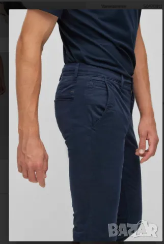 панталон BOSS Schino-Slim D 10242156 01 размер 34 - Л, снимка 3 - Панталони - 47928342