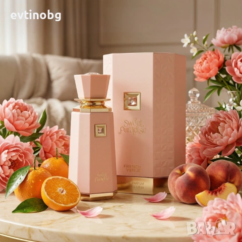 Дамски парфюм French Avenue Sweet Paradise, 100 мл - Олицетворение на женския чар