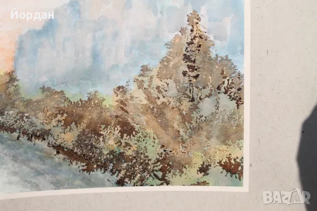 Акварел /автор-Никола Пилчев/, снимка 7 - Картини - 49131477