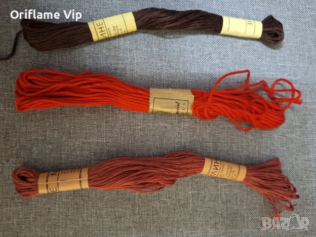 Мулине различни цветове, снимка 15 - Гоблени - 44436226