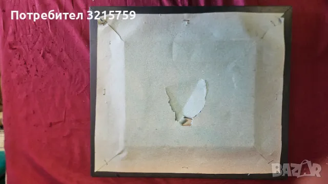 Красива картина масло , платно 40х34см., снимка 6 - Картини - 50413237