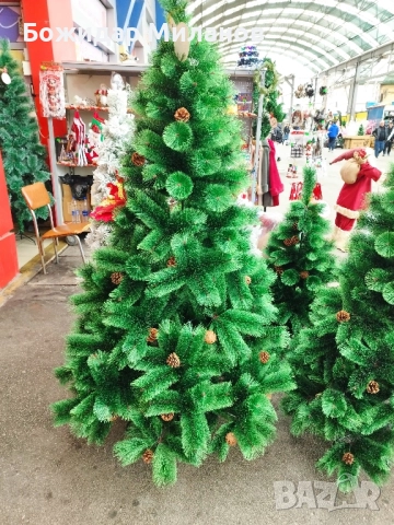 Изкуствени Елхи от 0,90см до 3 метра, снимка 2 - Декорация за дома - 52341182