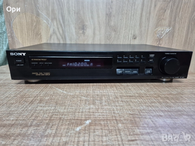 ВИСОКОКАЧЕСТВЕН ТУНЕР SONY-ST-S211, снимка 4 - Ресийвъри, усилватели, смесителни пултове - 52892641
