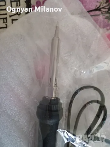 Поялник,нов 60вата с две резервни човки, снимка 3 - Поялници и запояване - 49098163