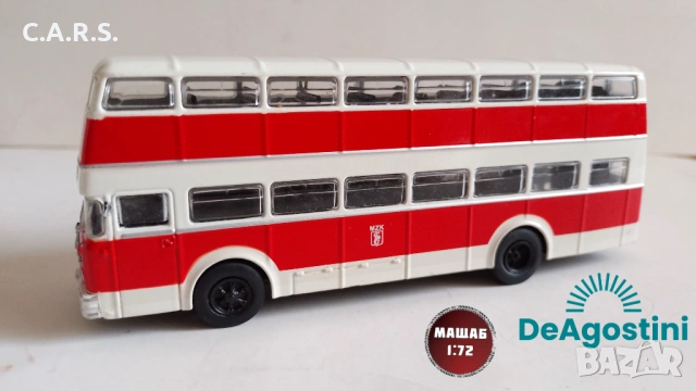 Автобуси на De Agostini, снимка 2 - Колекции - 54078770