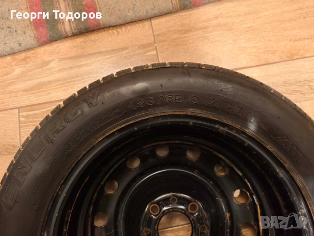 Гума с Джанта пежо ситроен Мишелин 185 60 15 лятна, нова , стар дот, снимка 6 - Гуми и джанти - 54184750