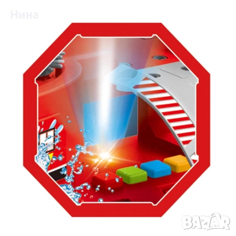 Автомивка с вода и кола сменяща цвета - FIRE DEPT. 🚒, снимка 5 - Коли, камиони, мотори, писти - 52620665