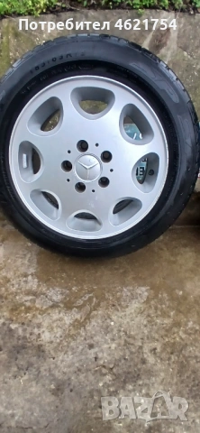 Продавам гуми с джанти за мерцедес , снимка 2 - Гуми и джанти - 53120713