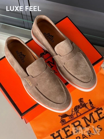 Hermes 🔹 Естествена Кожа , снимка 16 - Ежедневни обувки - 54194353