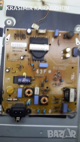 LG 43LJ594V-ZA на  части  счупена  матрица, снимка 5 - Части и Платки - 52946360