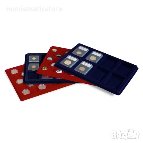 Leuchtturm Cargo резервни табли TAB 77 за 77 монети до 22 мм, 2 броя в пакет, снимка 2 - Нумизматика и бонистика - 56334622