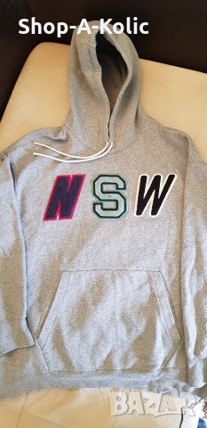 NIKE SPORTSWEAR NSW  Embossed RUG  Fleece Hoodie, снимка 1