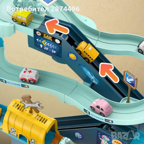 3858 Игра космическа база Писта с колички, снимка 18 - Конструктори - 39890025