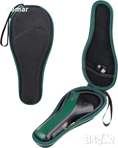 co2CREA Твърд калъф за Bosch Мини компресор EasyPump, само калъф (черен)