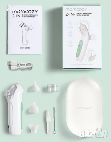 Аспиратор за нос Momcozy 2в1 НОВО, снимка 2 - Други - 56273829