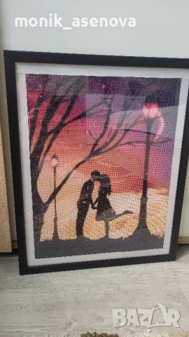 Диамантен гоблен "Влюбени" 