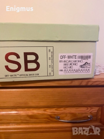 Нови маратонки OFF-WHITE 41 номер. Дължина на стелката 26 см, снимка 11 - Маратонки - 51989278