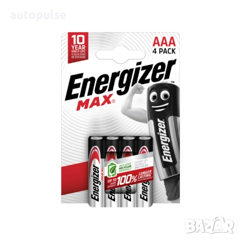 Батерии Energizer MAX AAA 4 броя