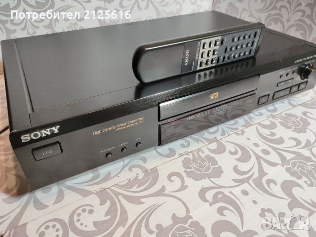 CD плейър SONY CDP-XE220 с оригинално дистанционно. , снимка 2 - Аудиосистеми - 38978077