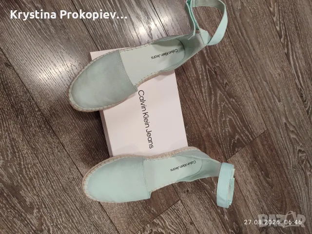 Еспадрили Calvin Klein 