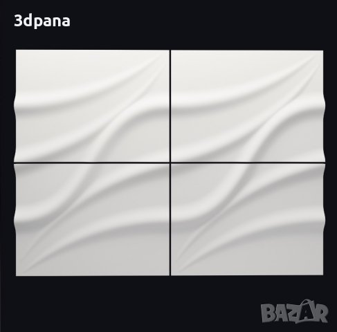 3Д ПАНЕЛИ от гипс, декоративни облицовки за стени / пана №0038, снимка 6 - Облицовки - 39795204