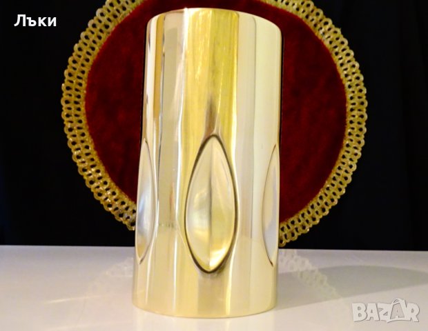 Бронзова чаша,халба с релеф 400 мл. , снимка 2 - Антикварни и старинни предмети - 37996821