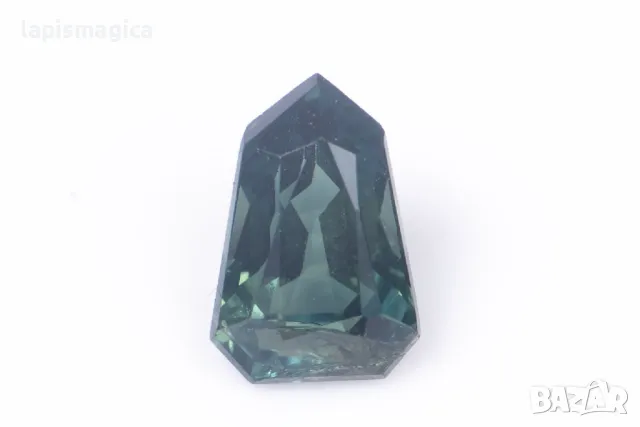 Син сапфир 0.56ct нетретиран fancy шлифовка от Австралия